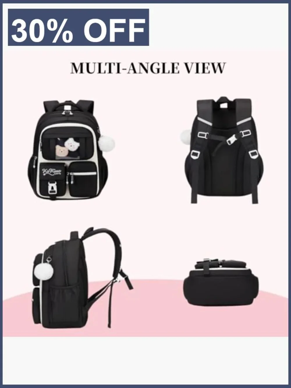Kids Backpack for School Boys Girls Bookbag Teen Middle Elementary Lightweight